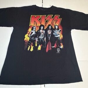 Vintage KISS Alive/Worldwide 96'97 Concert Tour T-Shirt XL -Classic Rock Tee